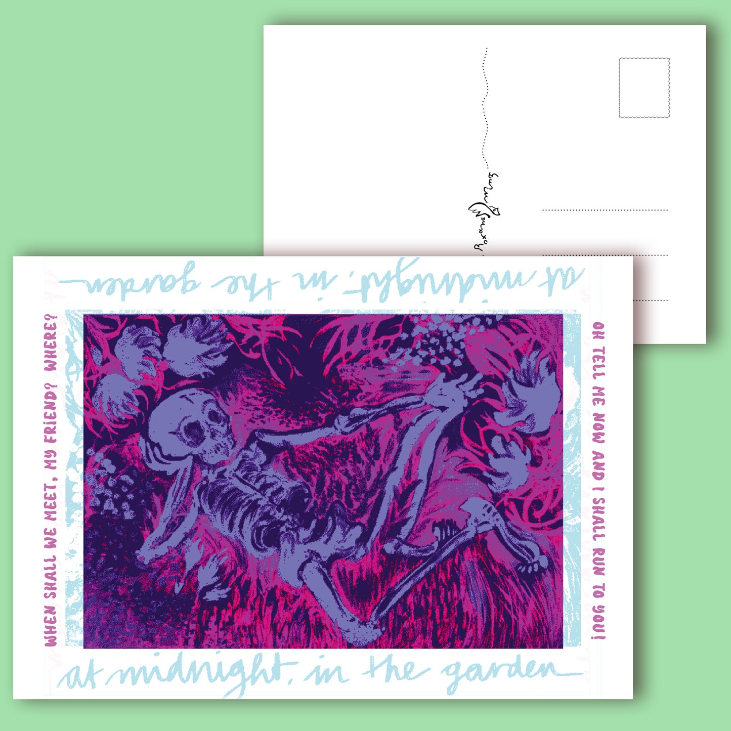 Midnight Lovers postcard