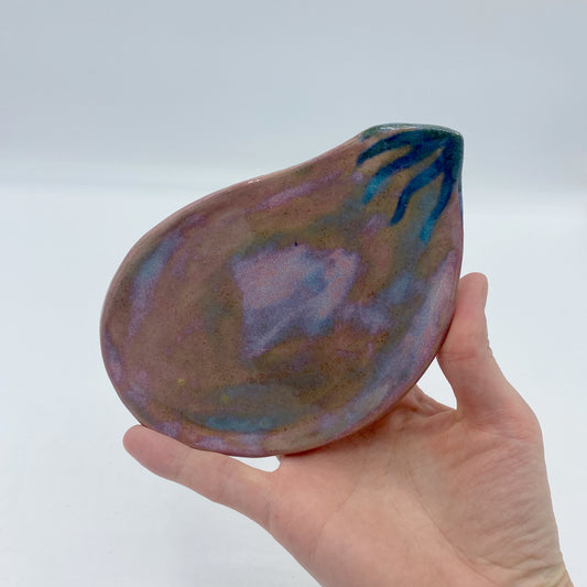 Glazed Eggplant Plate