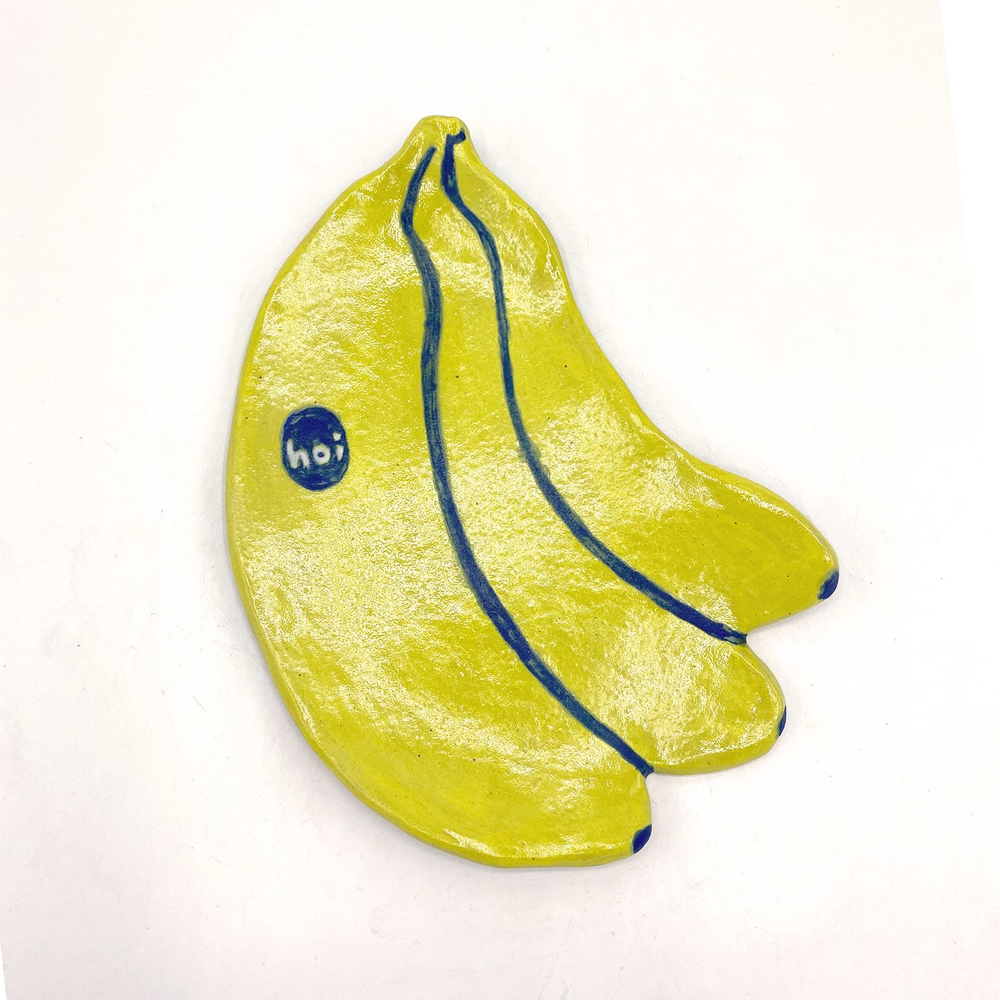 Hoi Bananas Plate (bushel)