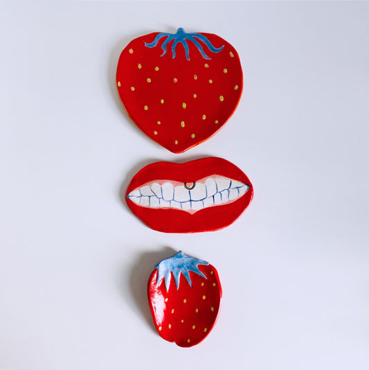 Strawberry Plates